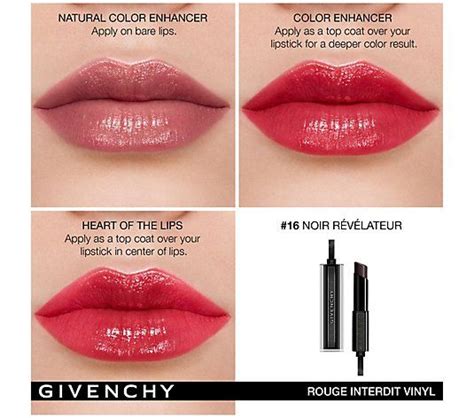 givenchy black magic lipstick review|givenchy rouge interdit temptation black.